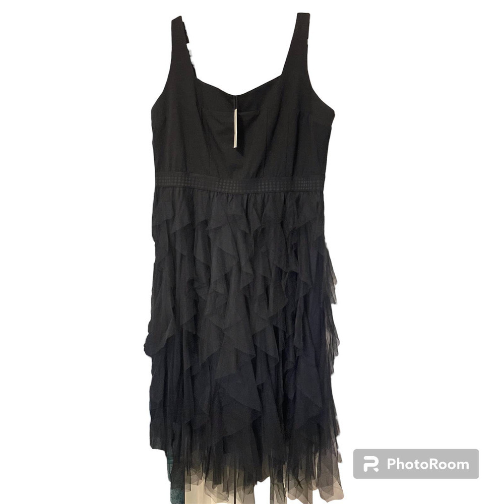 Starling Reine Black Tulle Layered Whimsigoth Y2K Witchy Dress Women's XL - Picture 1 of 10